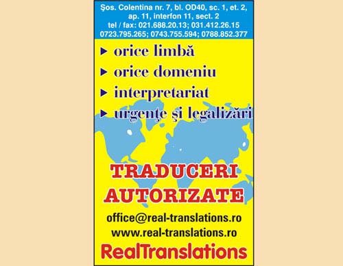 Real Translations - Agentia de Traduceri
